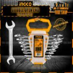INGCO 8 Pcs Double Open End Spanner Set - INDUSTRIAL - HKSPA2088