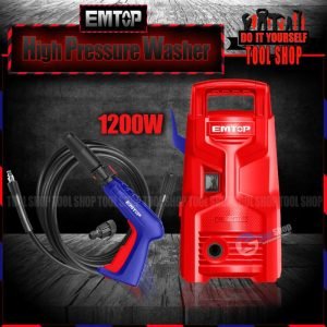 EMTOP Original High pressure washer 1200W - Copper Motor - EHPW1201