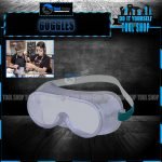 Safety PVC Goggle Light Weight Use for Multi Purpose Grinding Laboratory, Gardening, Construction DIY, and , Chemical | Tool Shop|