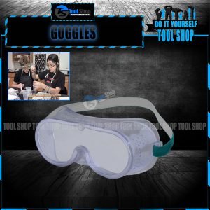 Safety PVC Goggle Light Weight Use for Multi Purpose Grinding Laboratory, Gardening, Construction DIY, and , Chemical | Tool Shop|