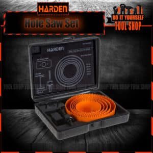 Harden High Carbon Steel Professional 8PCS Hole Saw Kits For Wood 610545 Harden 11Pcs Bi-metal Hole Saw Set 610597 toolshop Pakistan karachi - toolshop.pk