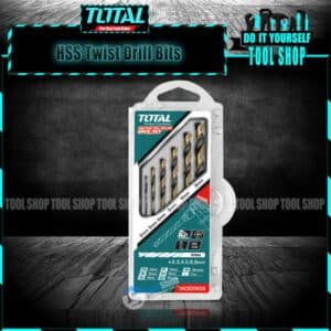 Total 6 Pcs HSS Twist Drill Bits Set TACSD0605