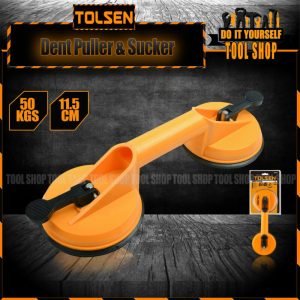 Tolsen 62662 two Claws Tiles, Marbles and Glass Suction Cup Dent Remover Puller Holder & Lifter 50kgs