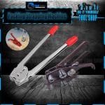 Strap Tensioner & Sealer For Plastic Strap Manual Strapping