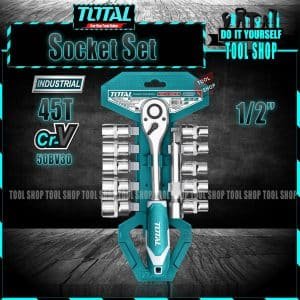 TOTAL THT141121 12 Pcs Ratchet Socket Set Total tool official