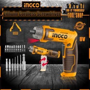 INGCO Lithium Cordless Screwdriver CSDLI0802 ingco pakistan