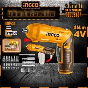 ingco cordless screwdriver gun