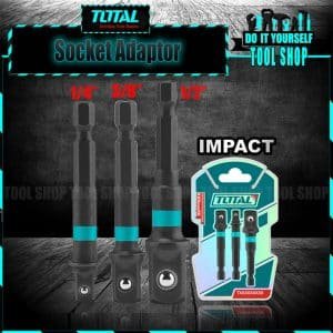 socket adaptor 1/4 3/8 1/2