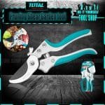 TOTAL Pruning Shear 8 Inch Best for Garden tool