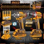 INGCO Combo Kits