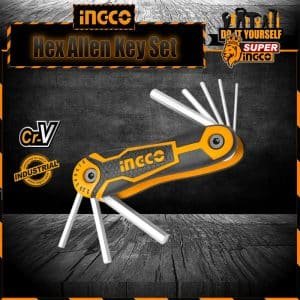 Ingco Hex key 8PCS CR-V HHK14081